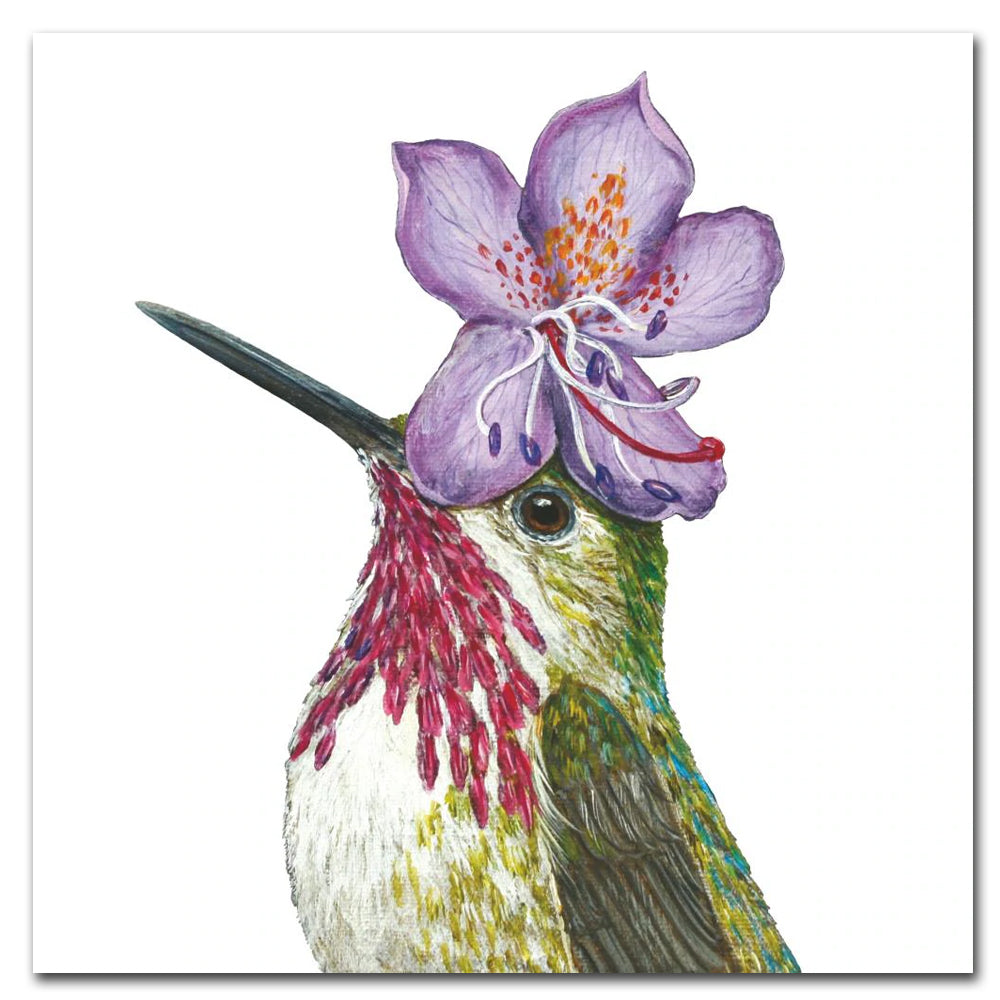 Pat the Hummingbird Paper Luncheon Napkins