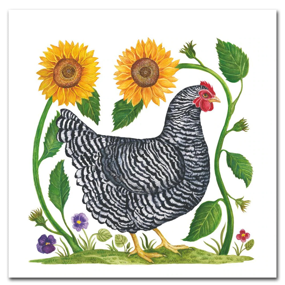 Heavenly Hen Paper Luncheon Napkins