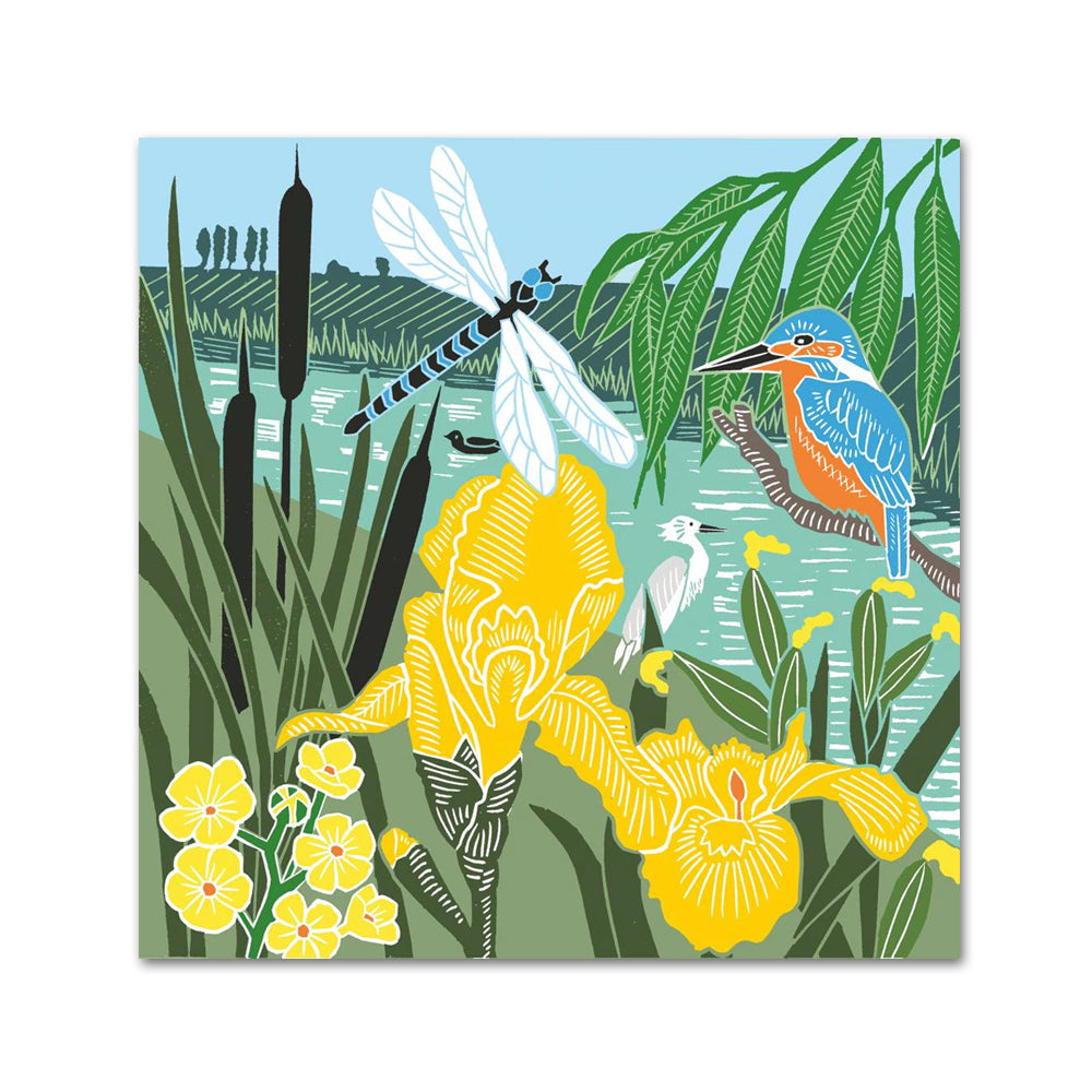 River Wildlife Paper Beverage Napkins