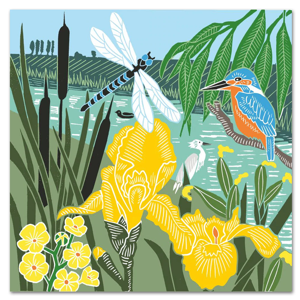 River Wildlife Paper Luncheon Napkins