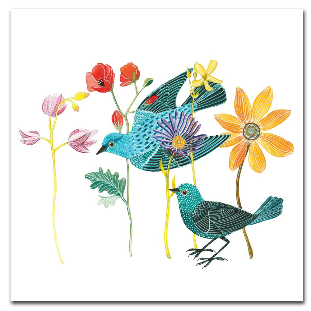 Capistrano Swallows Paper Beverage Napkins