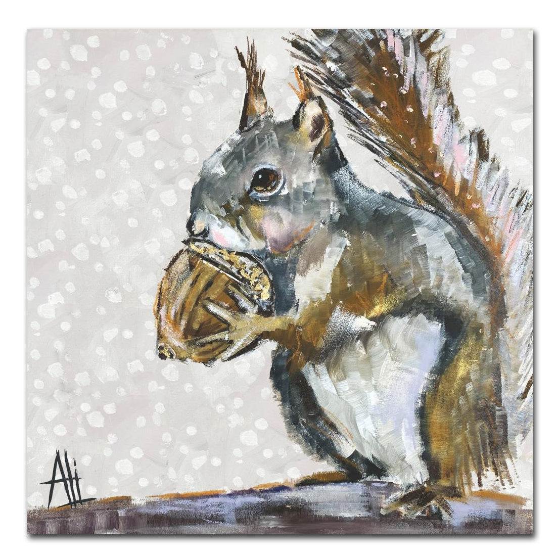 Acorn Treasure - Squirrel Luncheon Napkins