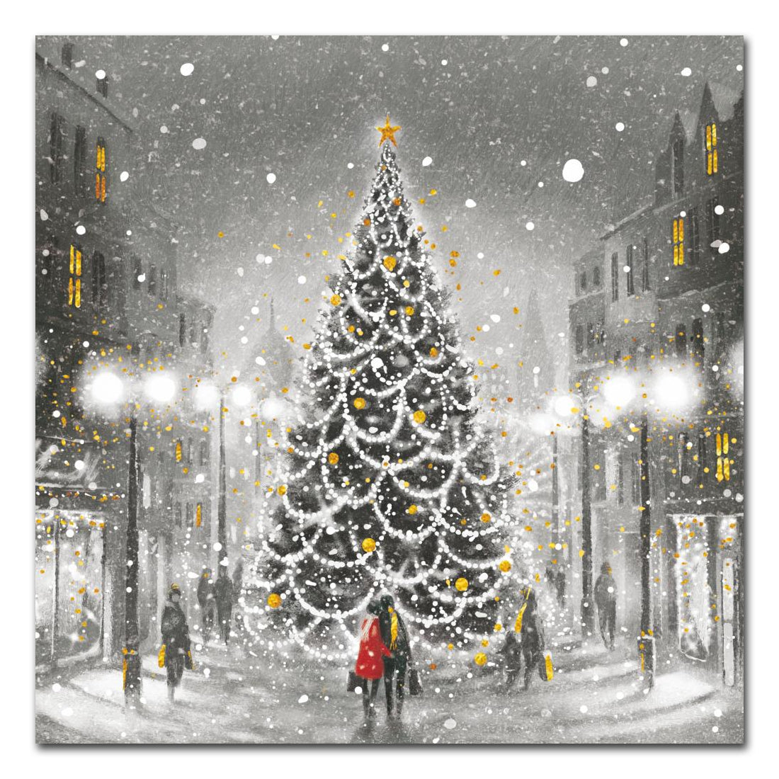 A Paris Christmas Luncheon Napkins