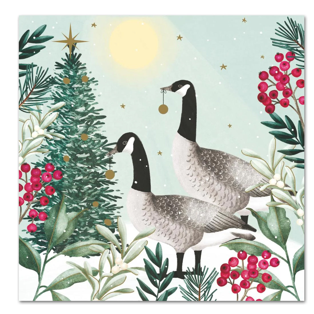 Goose & Gander Holiday Paper Luncheon Napkins