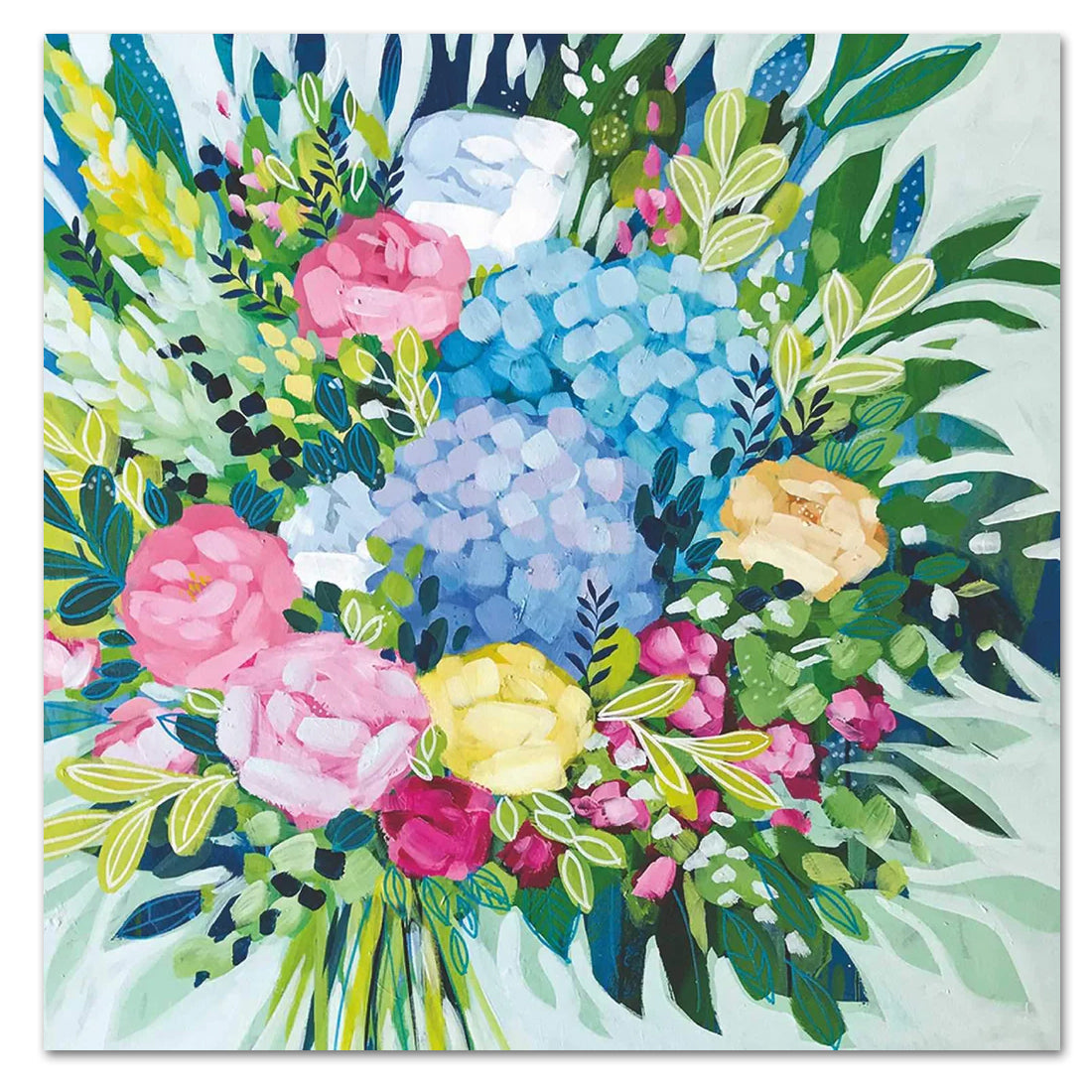 Royal Bouquet Paper Luncheon Napkins