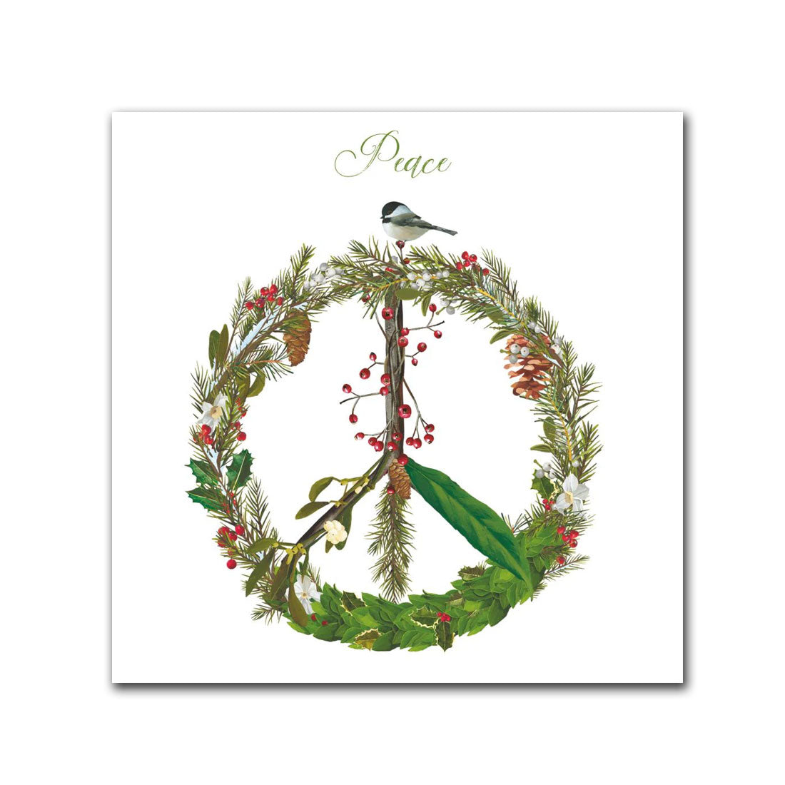 Peace on Earth Paper Beverage Napkins