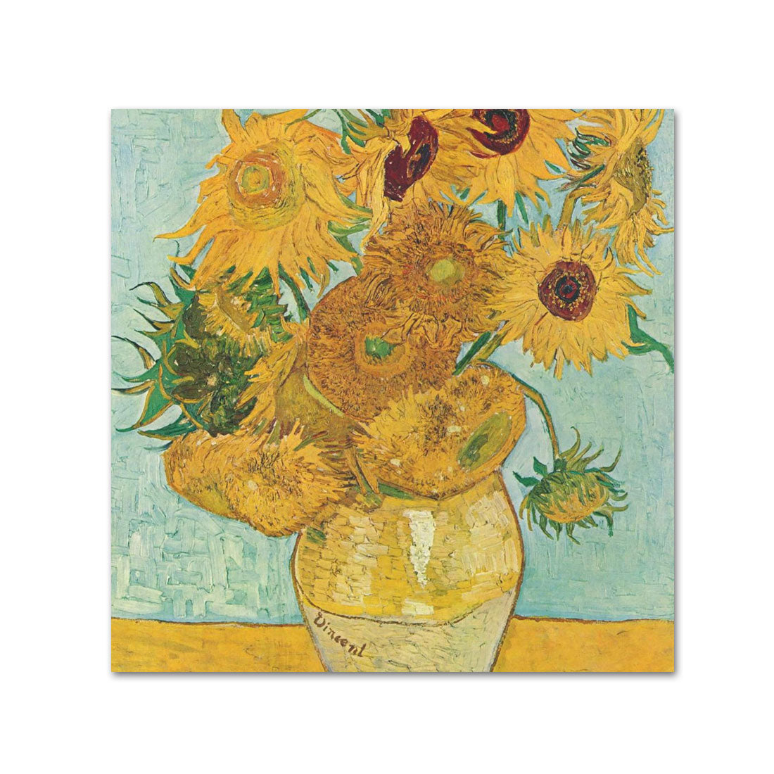Tournesols by Van Gogh Paper Beverage Napkins