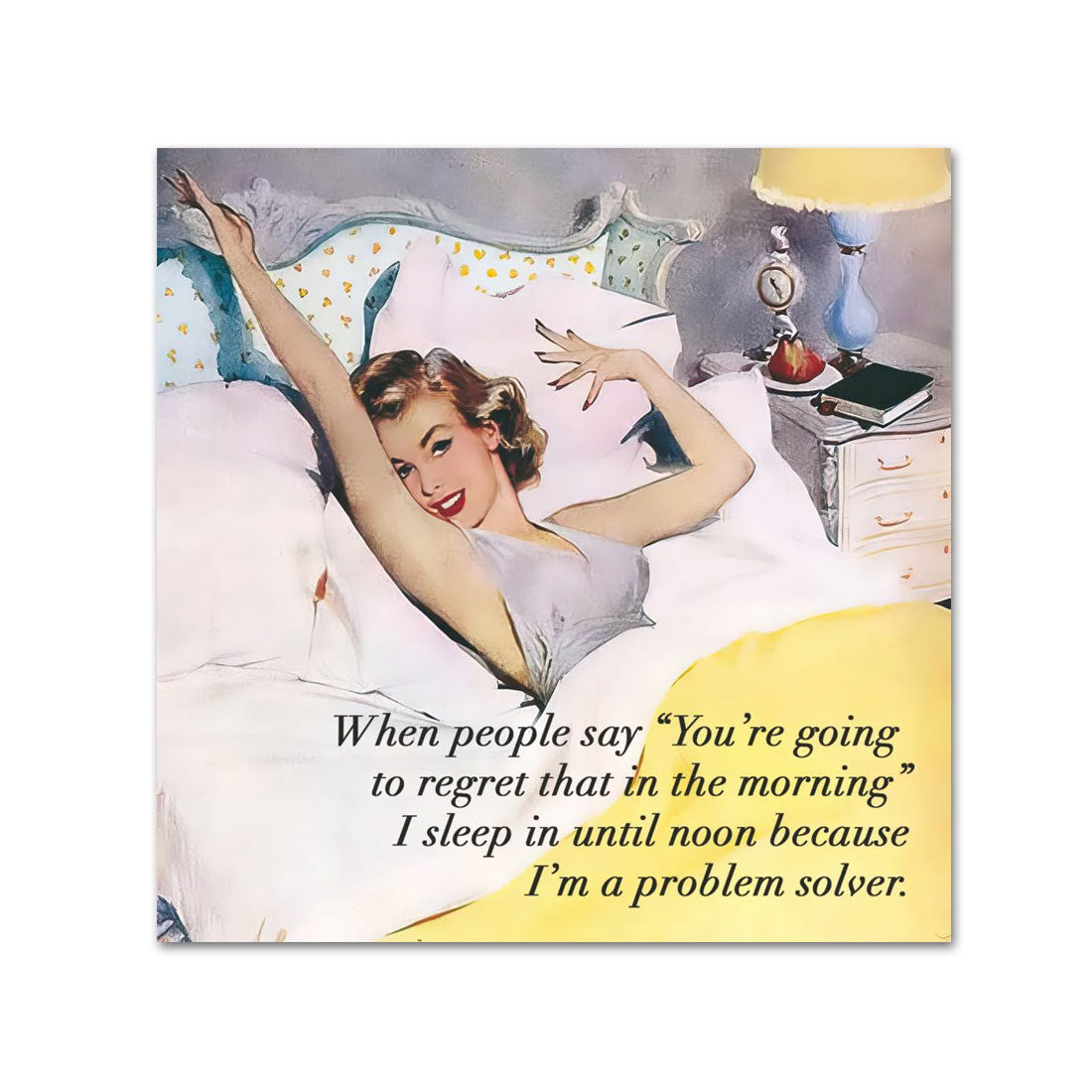 Problem Solver Funny Cocktail Napkins