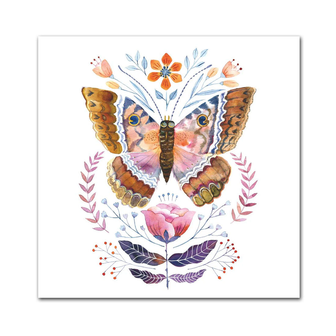 Butterfly Duchess Paper Beverage Napkins