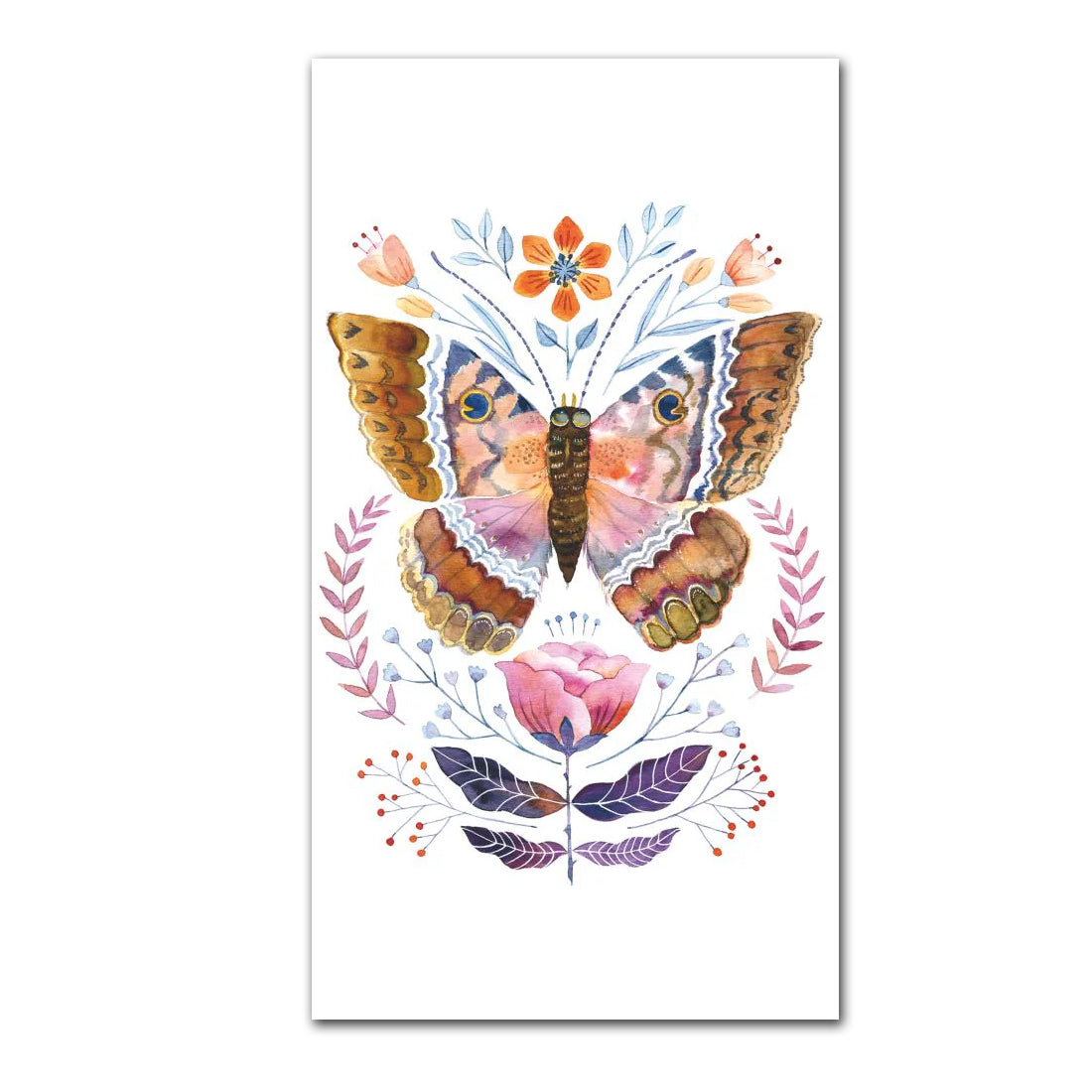 Butterfly Duchess Paper Guest Towels - Buffet Napkins