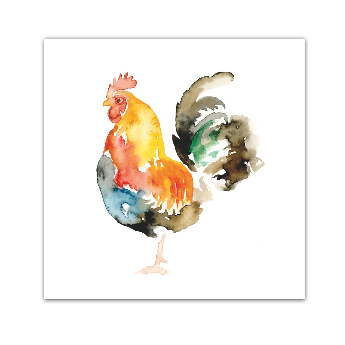 Samuel the Rooster Paper Beverage Napkins