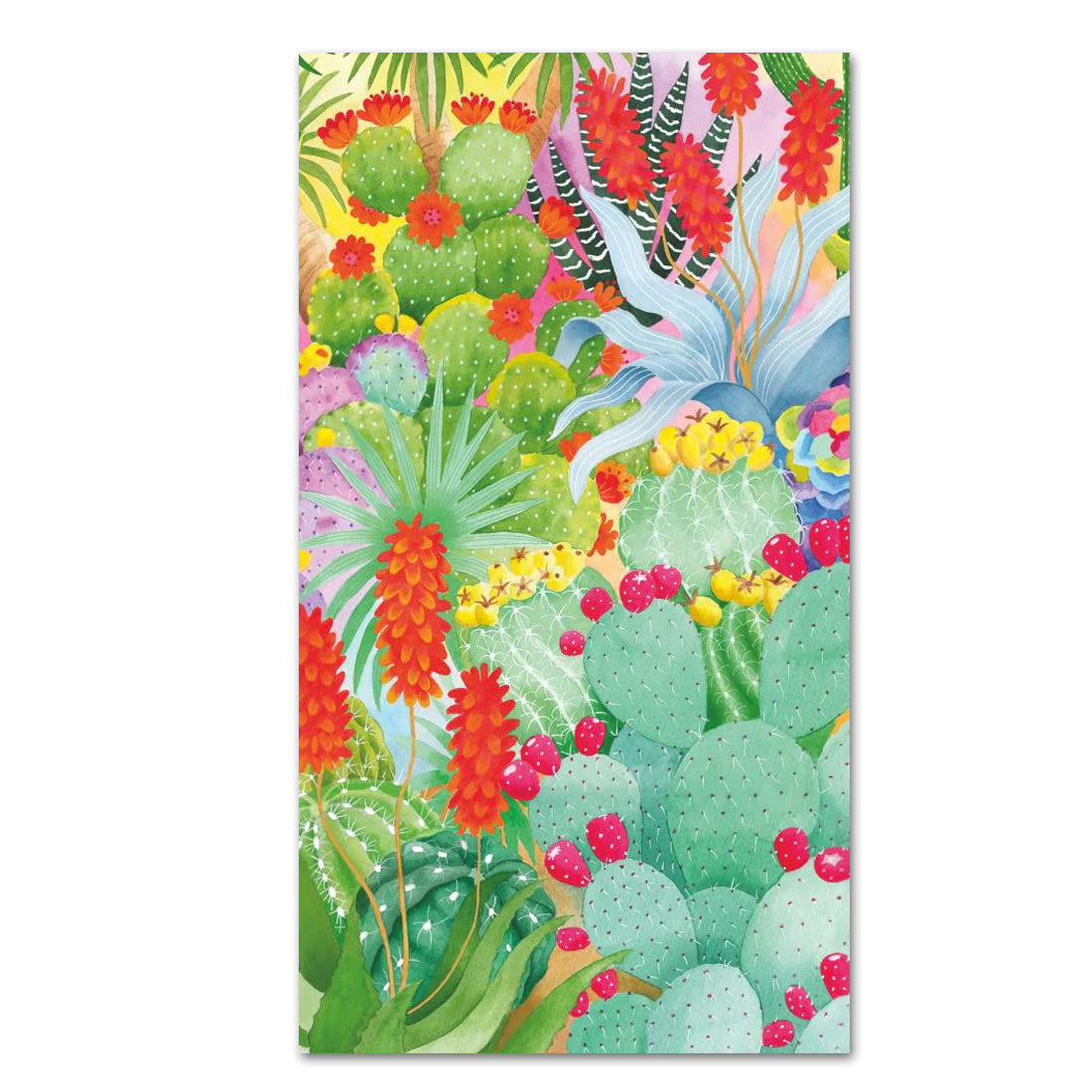 Sonora Dessert Garden Paper Guest Towels - Buffet Napkins