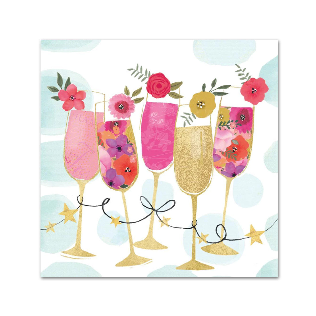 Happy Drinks Paper Beverage Napkins
