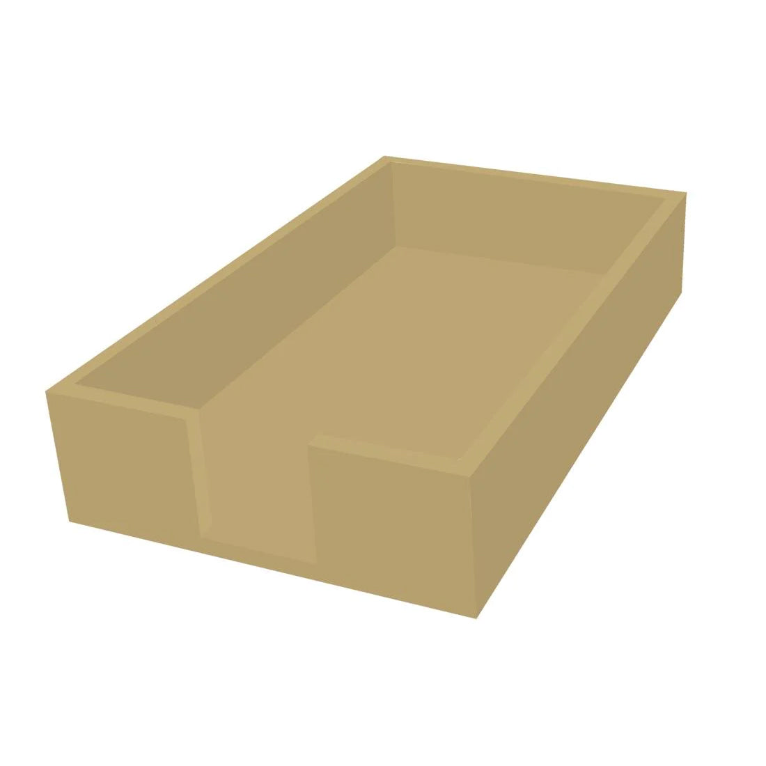 Guest Towel Holder Gold