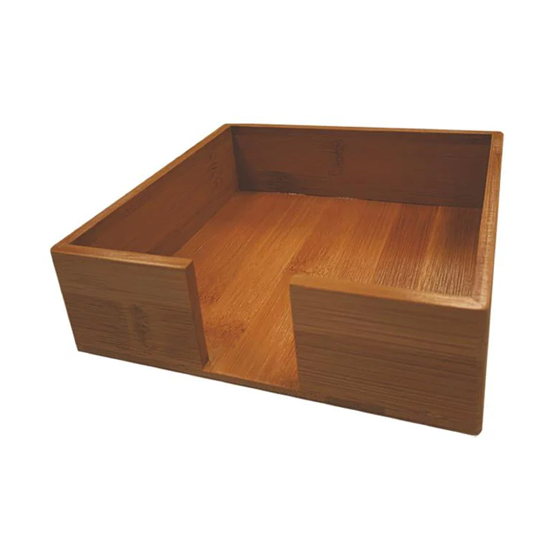 Chestnut Bamboo Luncheon Napkin Holder