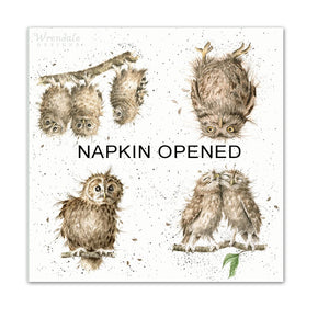 What a Hoot - Owl Paper Napkin Luncheon