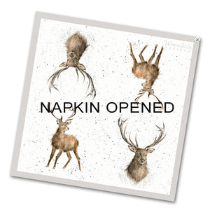 Wild at Heart - Stag Paper Napkin Luncheon
