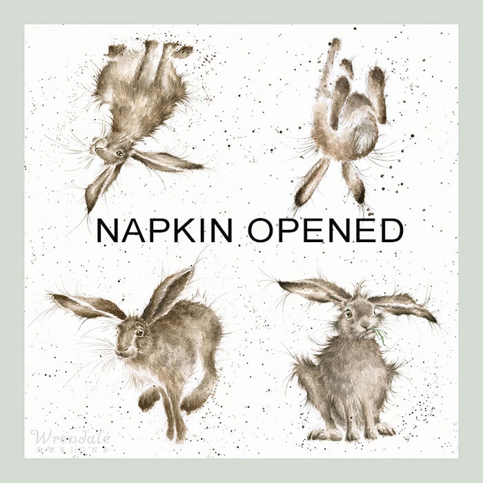 Hare Brained - Hare Paper Napkin Luncheon
