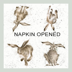 Hare Brained - Hare Paper Napkin Luncheon