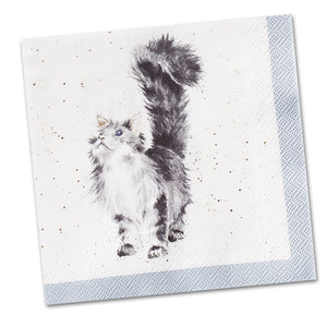 Lady of the House - Cat Luncheon Napkins