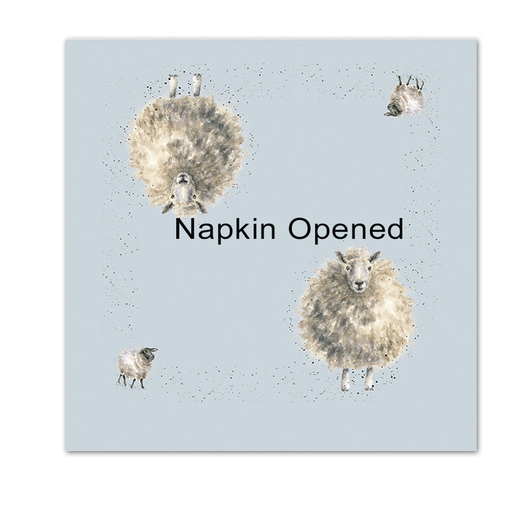The Woolly Jumper - Sheep Paper Beverage Napkins