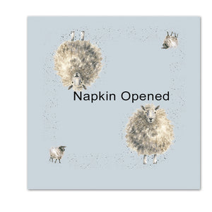 The Woolly Jumper - Sheep Paper Beverage Napkins