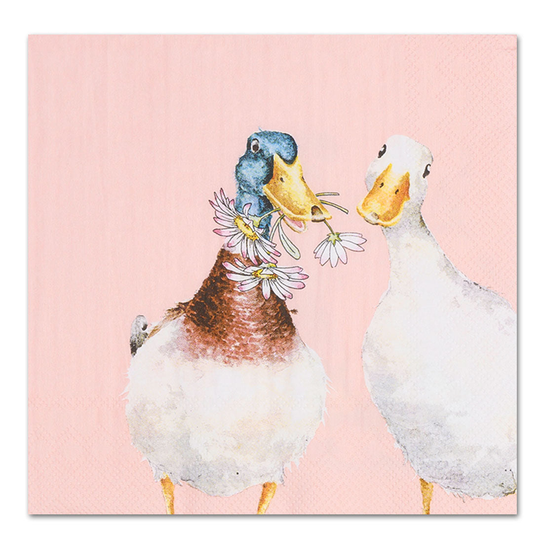 Not a Daisy Goes By Duck Paper Luncheon Napkins by Wrendale