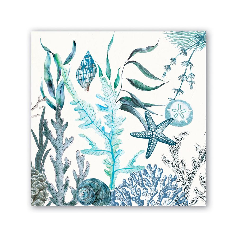 Ocean Tide Paper Beverage Napkins