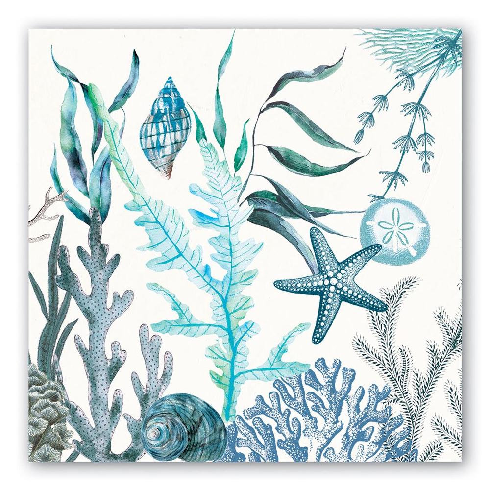 Ocean Tide Paper Luncheon Napkins