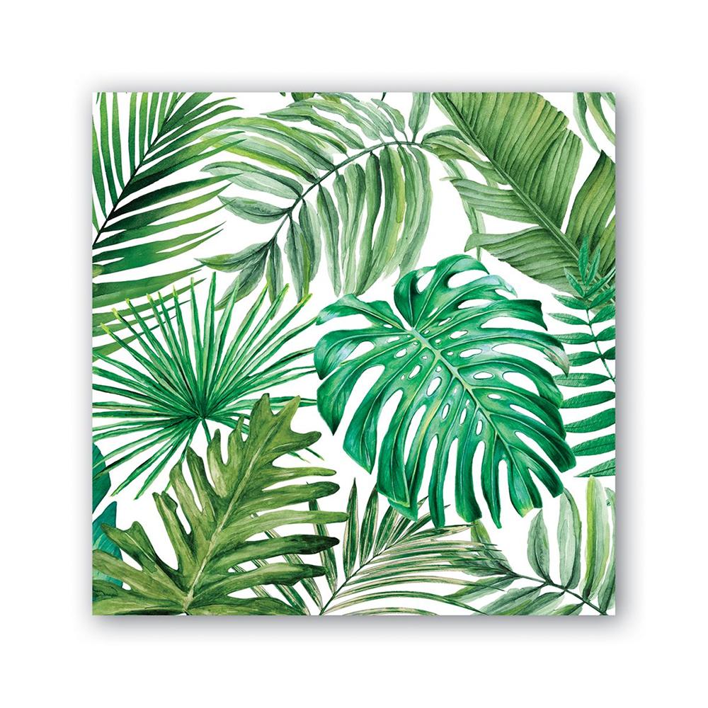 Palm Breeze Paper Beverage Napkins