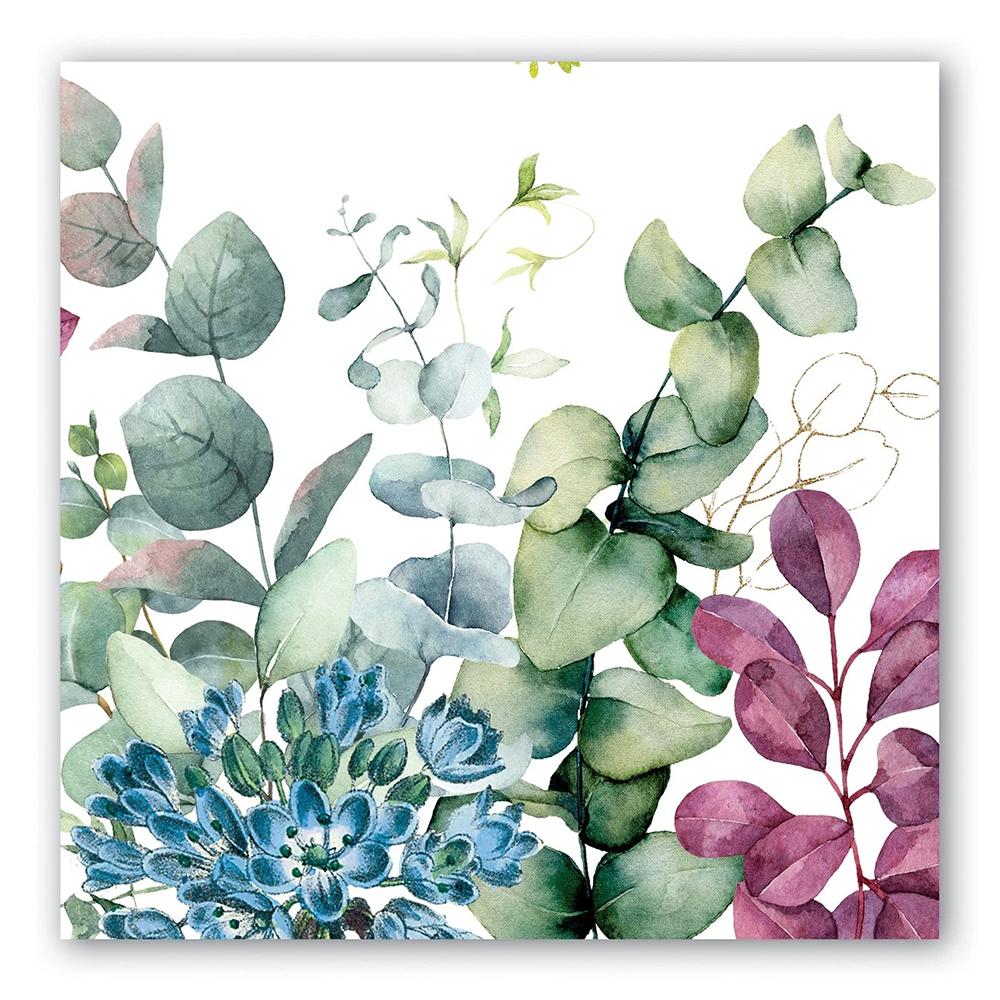 Eucalyptus & Mint Paper Luncheon Napkins