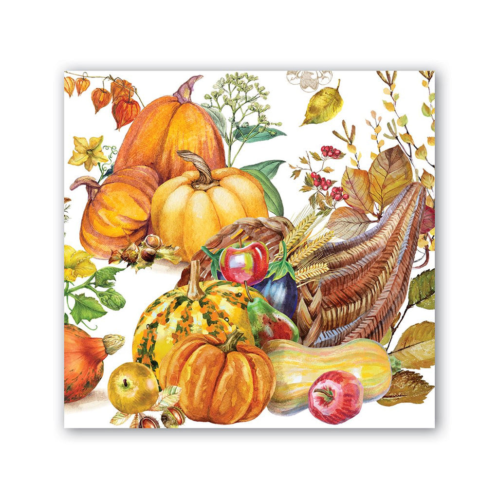 Pumpkin Prize Paper Beverage Napkins