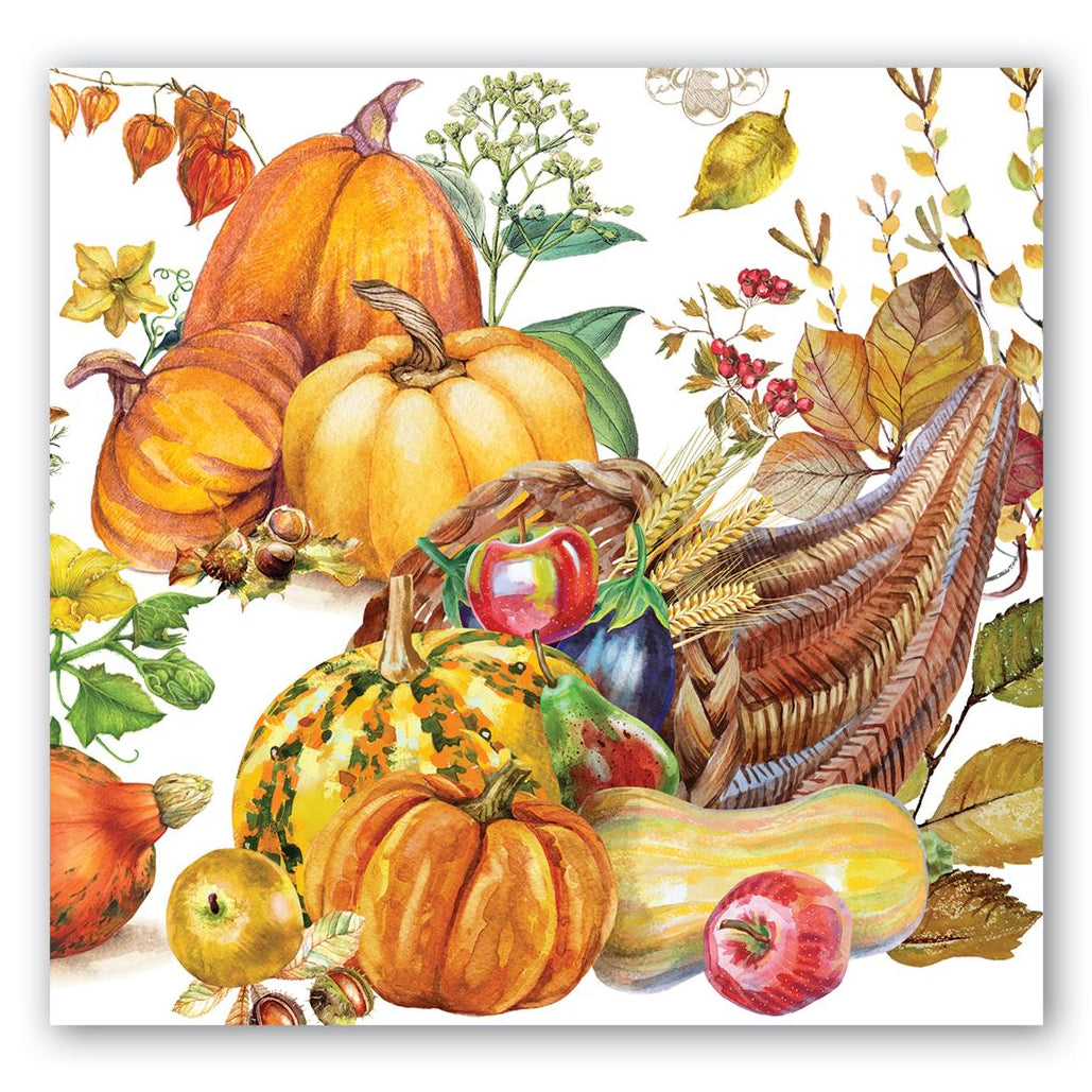 Pumpkin Prize Paper Luncheon Napkins