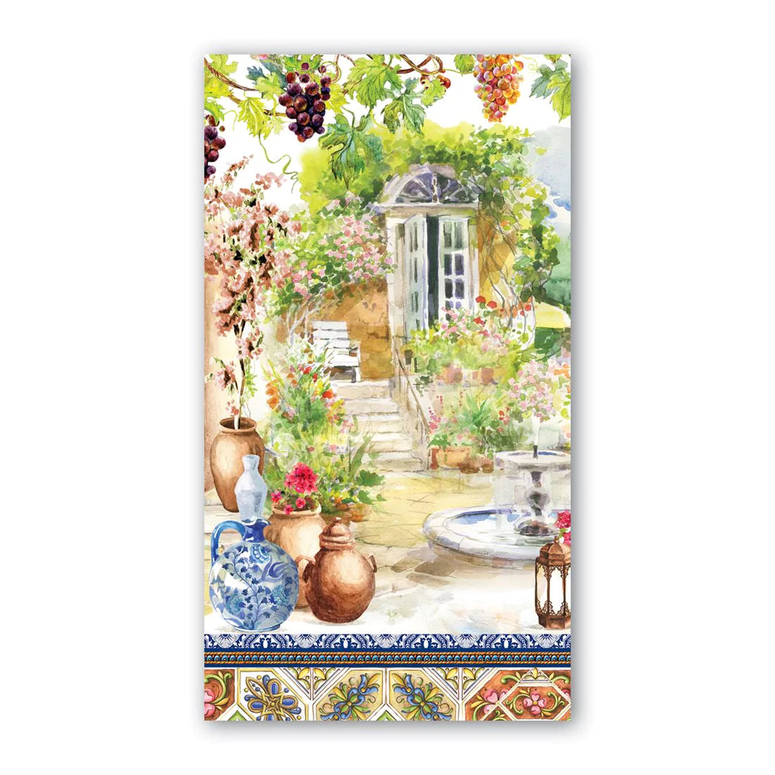 Tuscan Terrace Paper Guest Towels - Buffet Napkins