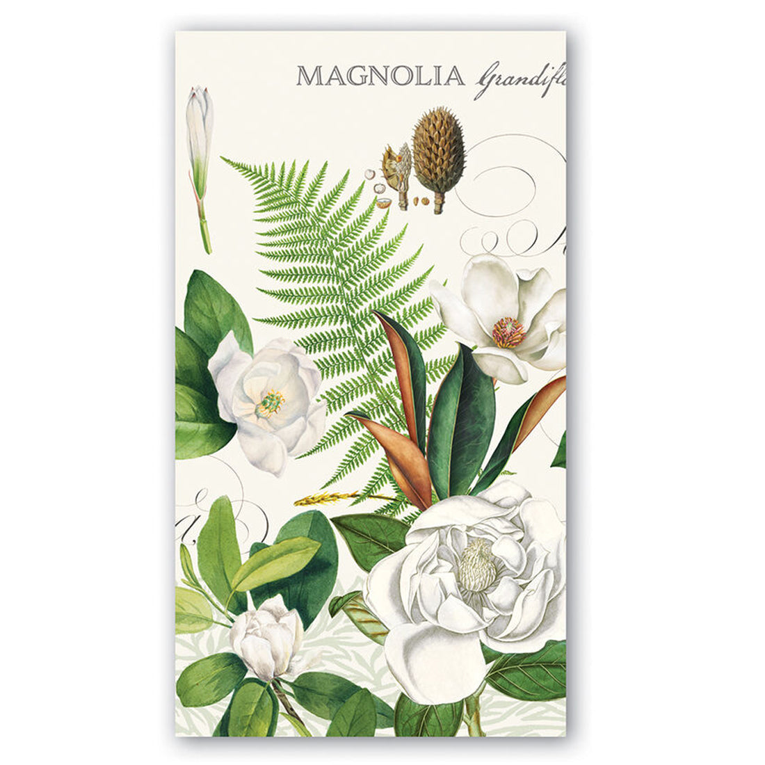 Magnolia Petals Paper Guest Towels - Buffet Napkins
