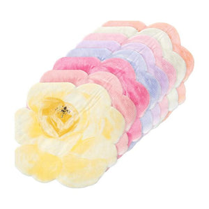 Rose Garden Shaped Beverage Napkins - Assorted Colors