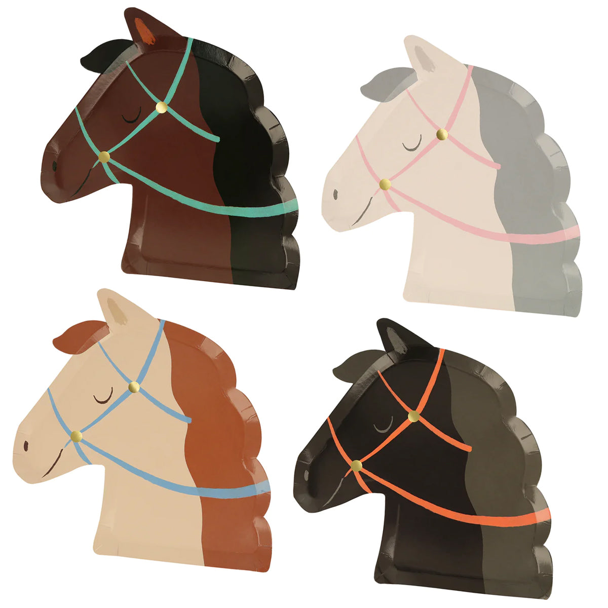 Horse clearance paper plates