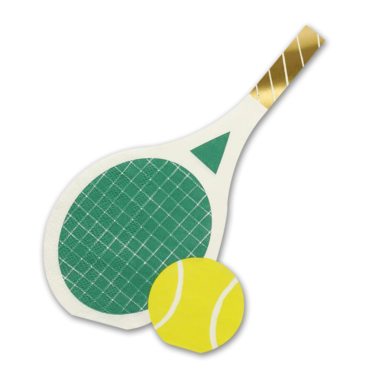 Tennis Die-Cut Paper Napkins