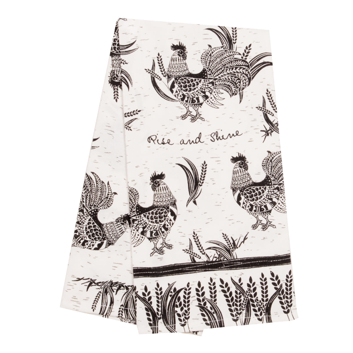 Rise & Shine Rooster Kitchen Towel