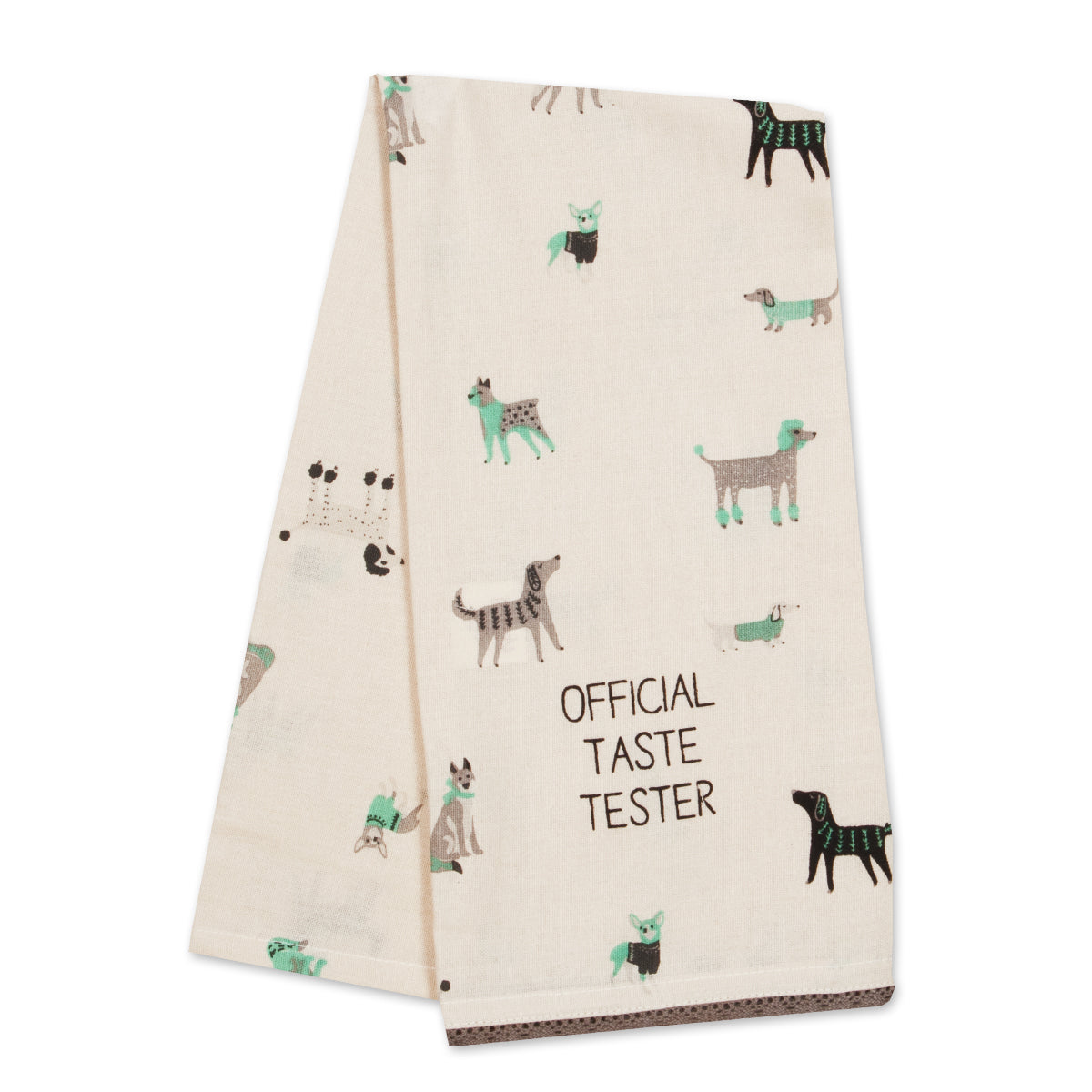 Official Taste Tester Dog Kitchen Towel