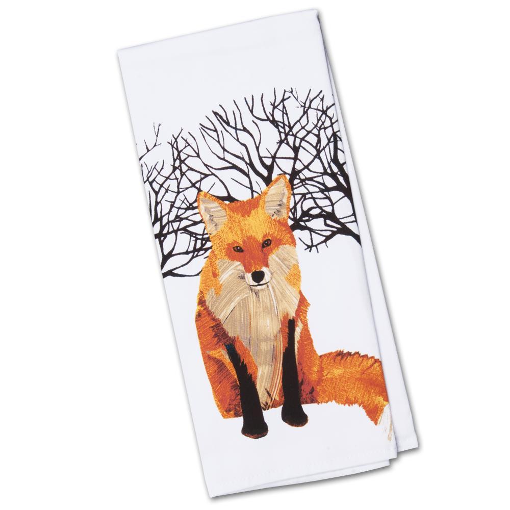 Winter Fox Kitchen Towel