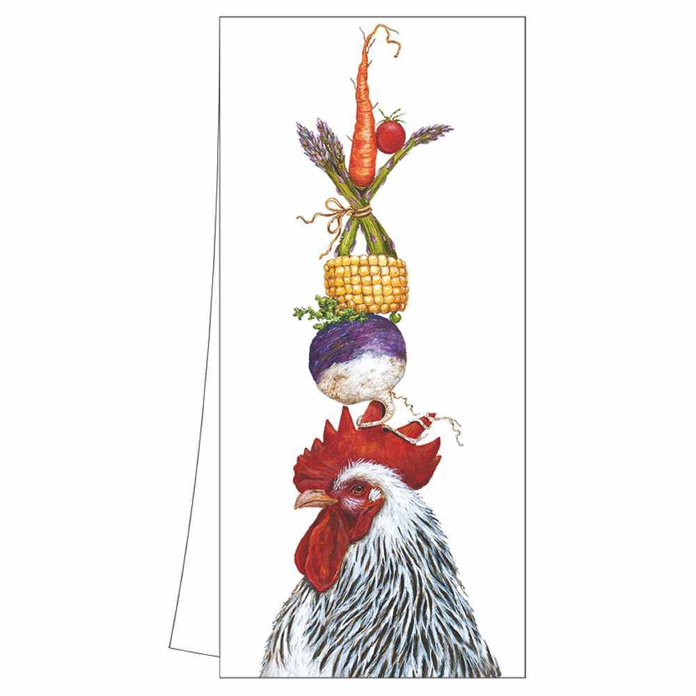 The Crucial Pea Chicken Kitchen Towel