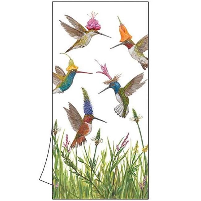 Meadow Buzz Hummingbirds Kitchen Towel