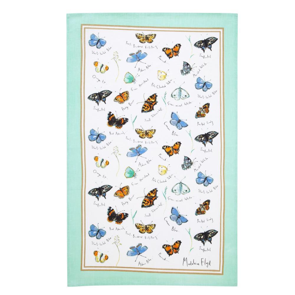 Butterflies Tea Towel