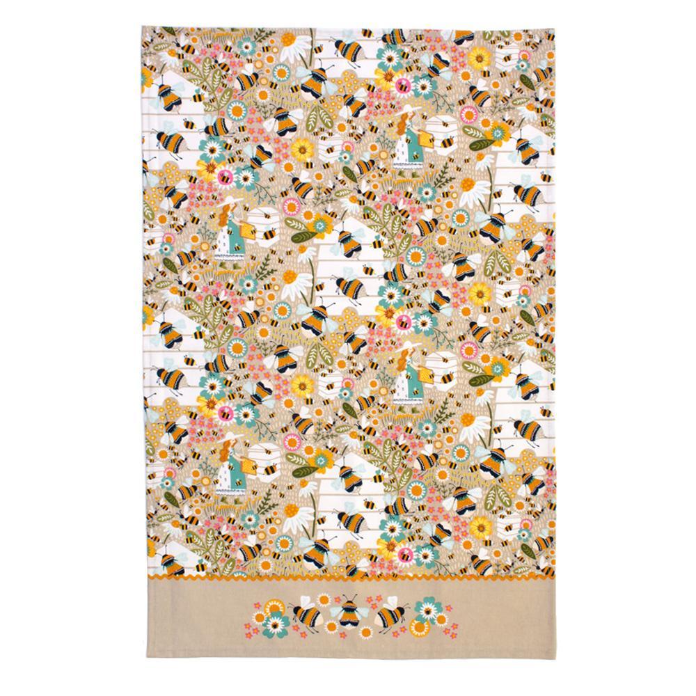 Bee Keeper Tea Towel