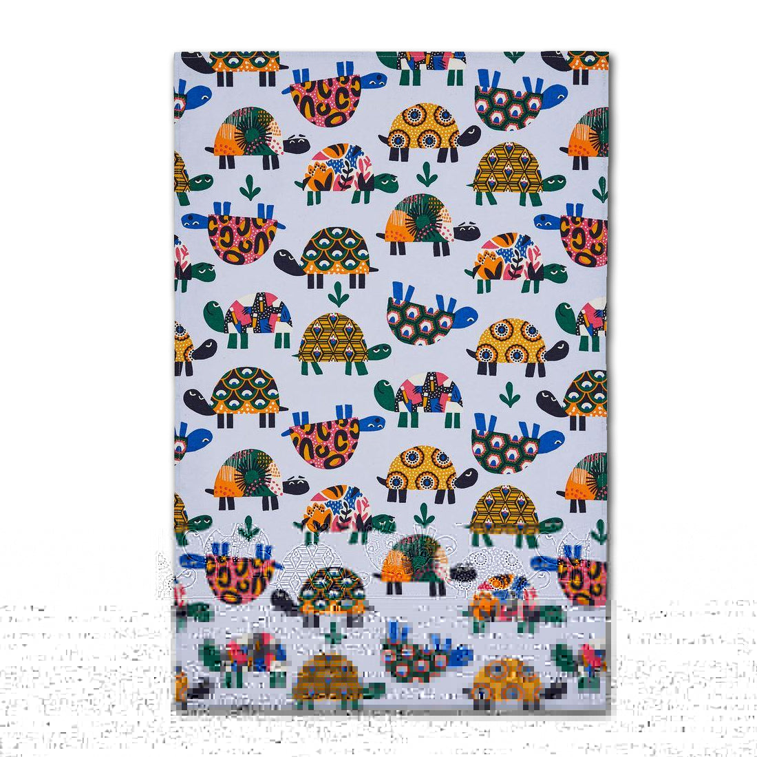 Turtles Cotton Tea Towel