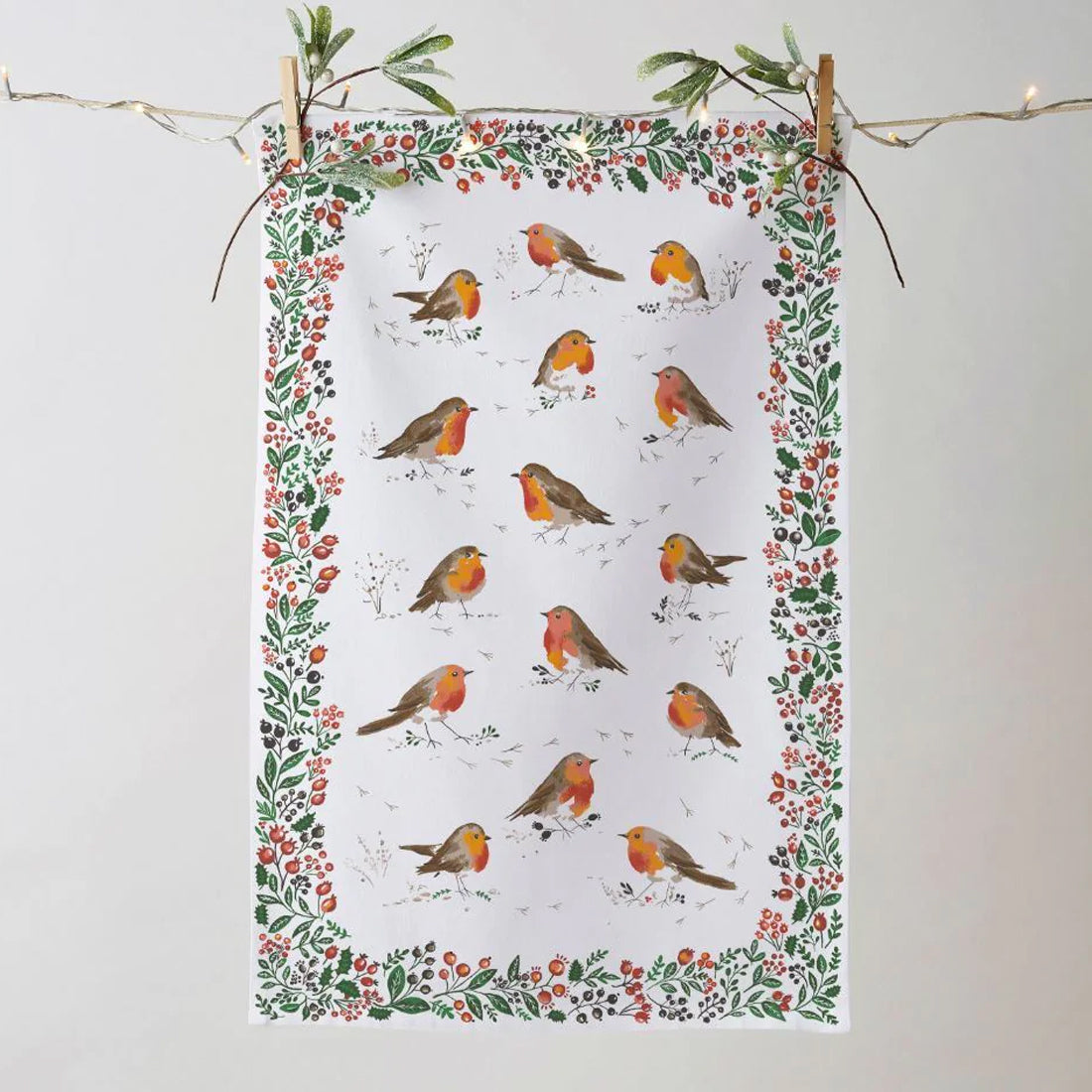 Robins & Berry Cotton Tea Towel
